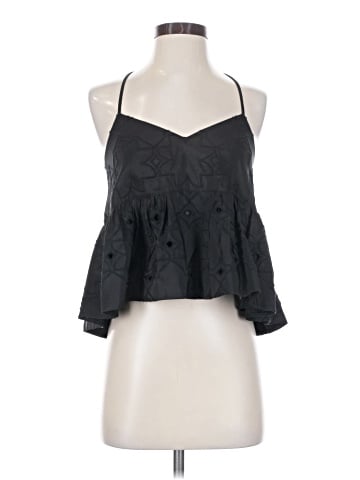 Tibi Sleeveless Silk Top (view 1)