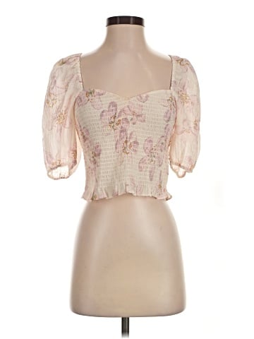 H&M Short Sleeve Blouse (view 1)