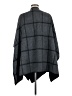 Ike Behar 100% Polyester Gray Poncho One size - photo 2