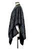 Ike Behar 100% Polyester Gray Poncho One size - photo 5