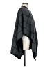 Ike Behar 100% Polyester Gray Poncho One size - photo 4