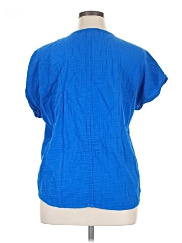 Coldwater Creek Short Sleeve Blouse (view 2)