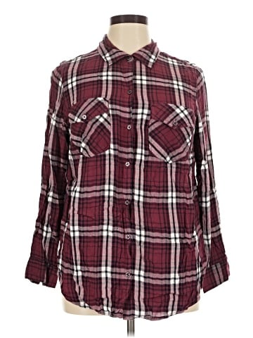Jessica Simpson Long Sleeve Button-Down Shirt (view 1)