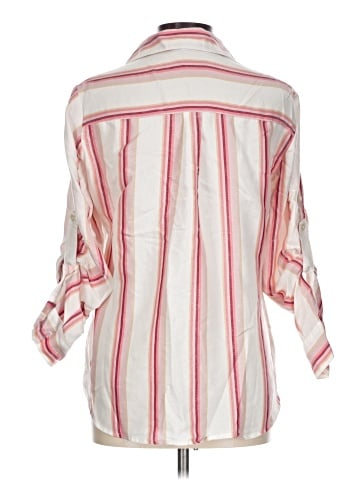 Express 3/4 Sleeve Button-Down Shirt (view 2)