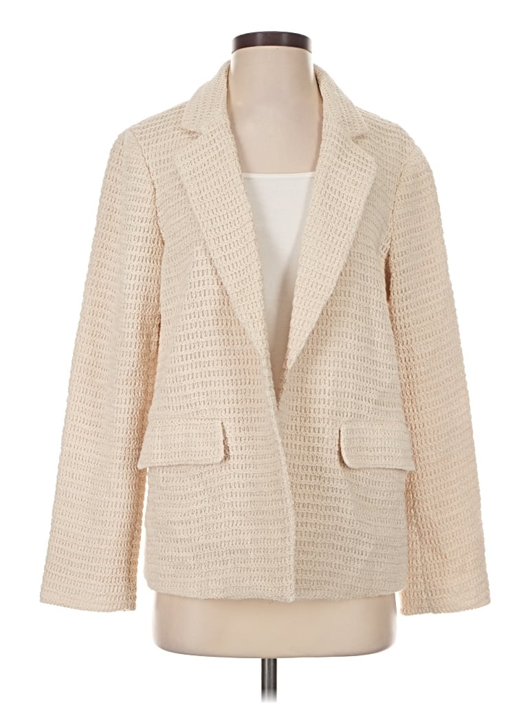 Aqua Blazer Jacket In Ivory