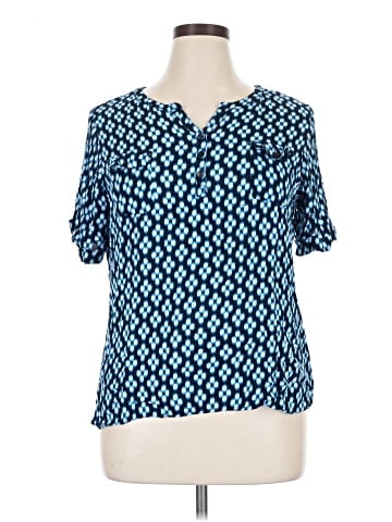 Croft & Barrow Short Sleeve Blouse (view 1)