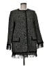 Zara Basic Tweed Gray Coat Size M - photo 1