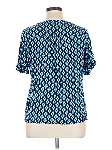 Croft & Barrow Short Sleeve Blouse (view 2)