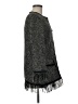 Zara Basic Tweed Gray Coat Size M - photo 4