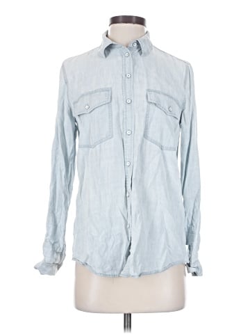 Club Monaco Long Sleeve Button-Down Shirt (view 1)