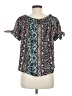 Ariat 100% Polyester Teal Short Sleeve Blouse Size M - photo 2