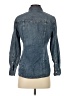 J.Crew 100% Cotton Blue Long Sleeve Button-Down Shirt Size 4 (petite) - photo 2