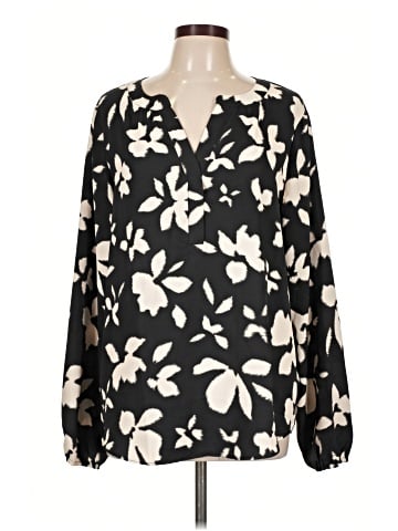 Ann Taylor Long Sleeve Blouse (view 1)