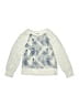 Gap Kids Print Silver Sweatshirt Size 6 - 7 - photo 1