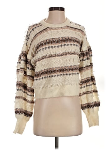 Intermix Pullover Sweater (view 1)