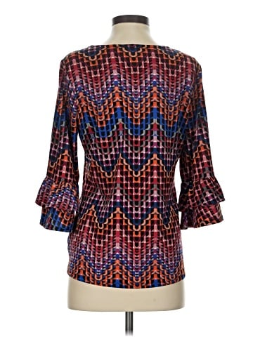 New Directions 3/4 Sleeve Blouse (view 2)