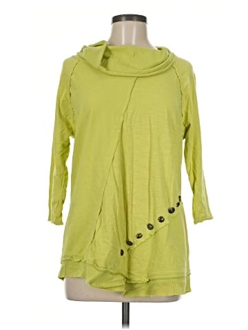 Soft Surroundings 3/4 Sleeve Top (view 1)