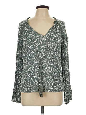 Easel Long Sleeve Blouse (view 1)