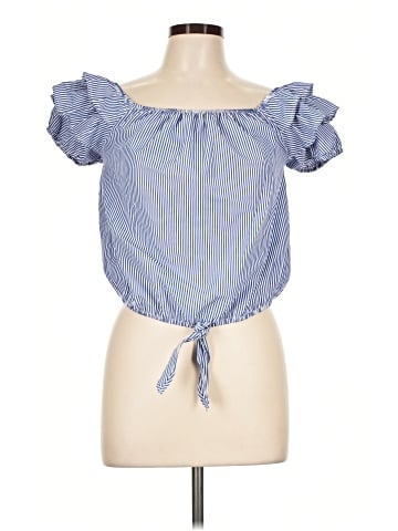 Lily White Short Sleeve Blouse (view 1)