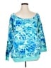 Torrid Tie-dye Teal Pullover Sweater Size 1X Plus (1) - photo 1