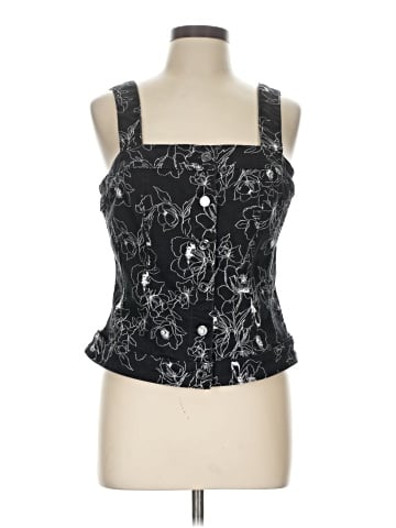 White House Black Market Sleeveless Blouse (view 1)