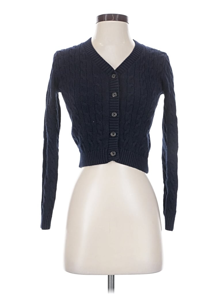 Pre-owned John Galt Cardigan Sweater In Blue
