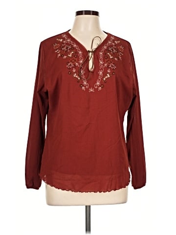 Westbound Long Sleeve Blouse (view 1)