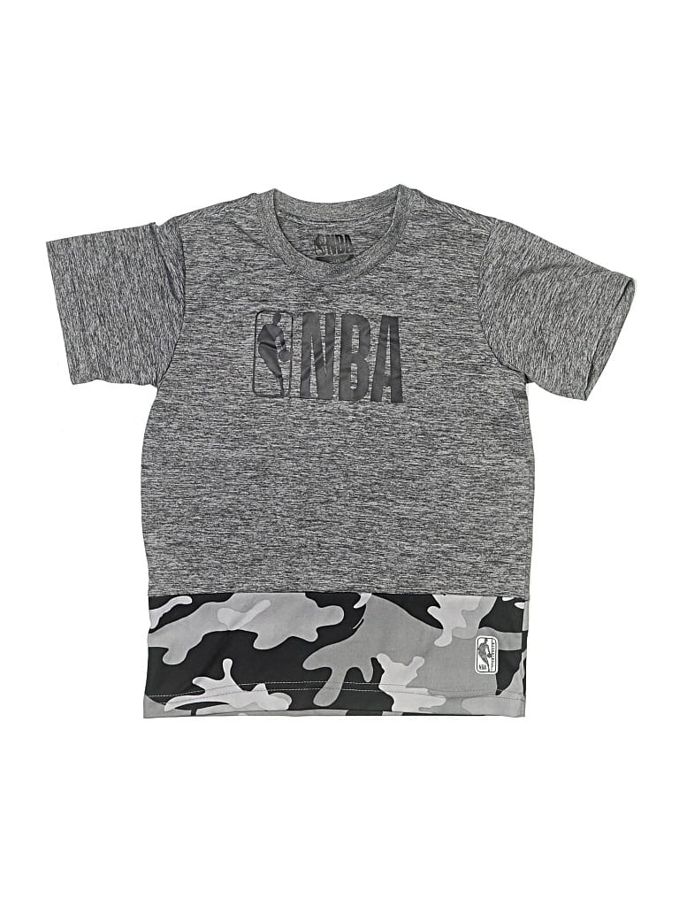 Pre-owned Nba Kids' Short Sleeve T-shirt In Gray