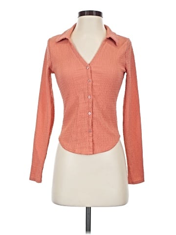 Almost Famous Long Sleeve Blouse (view 1)