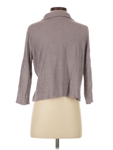 Jane and Delancey 3/4 Sleeve Button-Down Shirt (view 2)