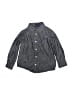 Wrangler Jeans Co Chevron-herringbone Gray Long Sleeve Button-Down Shirt Size 3T - photo 1