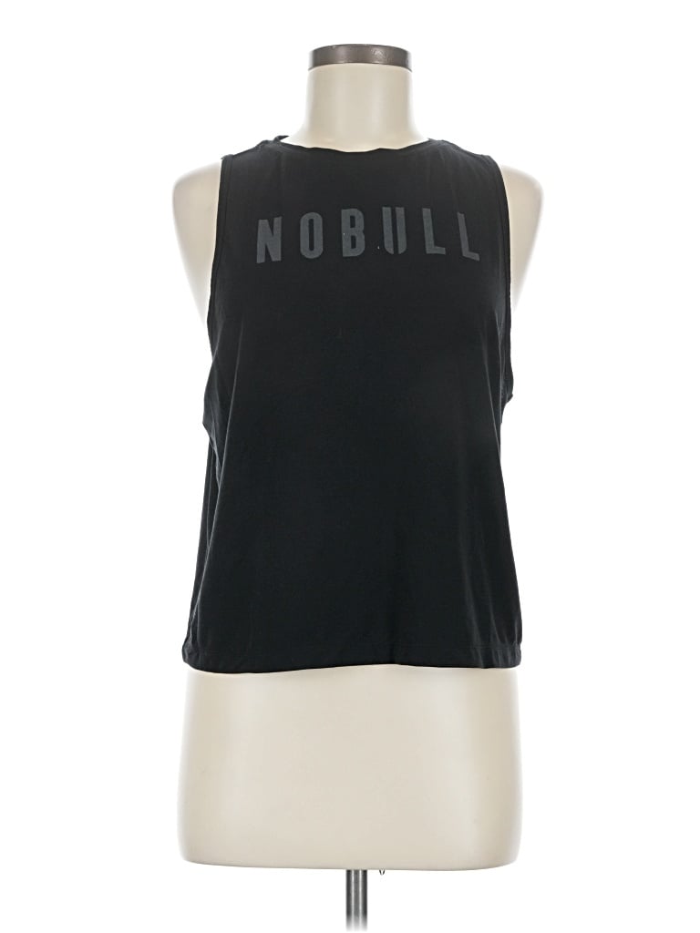 Pre-owned Nobull Sleeveless T-shirt In Black