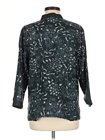 Citron 3/4 Sleeve Button-Down Shirt (view 2)