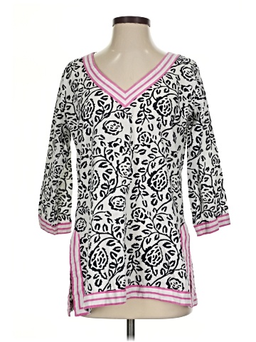 Gretchen Scott Designs 3/4 Sleeve Blouse (view 1)