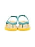 Old Navy Tropical Yellow Flip Flops Size 8 (kids) - photo 2