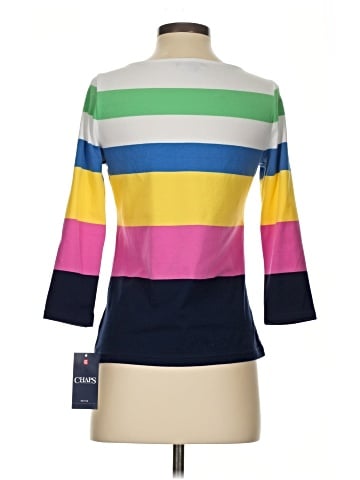 Chaps 3/4 Sleeve T-Shirt (view 2)