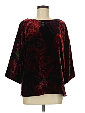 Soft Surroundings 3/4 Sleeve Blouse (view 1)