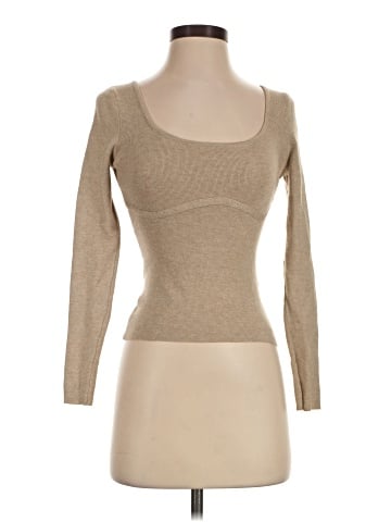 Line & Dot Long Sleeve Top (view 1)