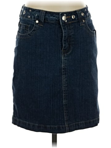 Zoey & Beth Denim Skirt (view 1)