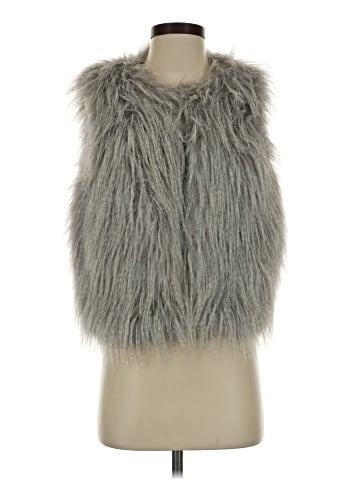 The Limited Faux Fur Vest (view 1)