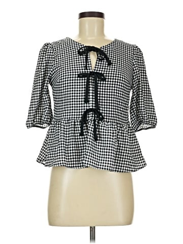 Monteau 3/4 Sleeve Blouse (view 1)