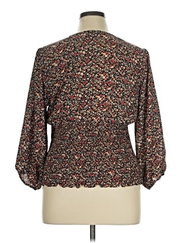 Eclair 3/4 Sleeve Blouse (view 2)