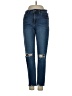 Just Black Hearts Blue Jeans Size 26 waist - photo 1