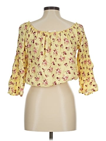 Free Kisses 3/4 Sleeve Blouse (view 2)