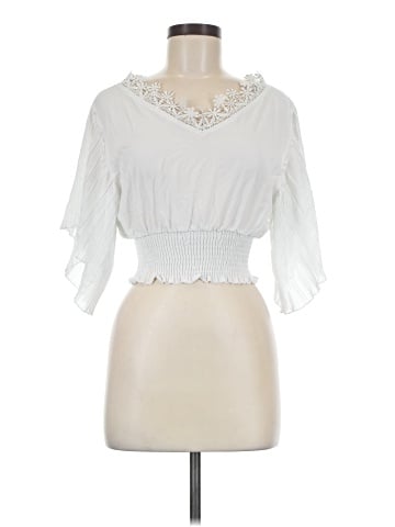 Romwe 3/4 Sleeve Blouse (view 1)