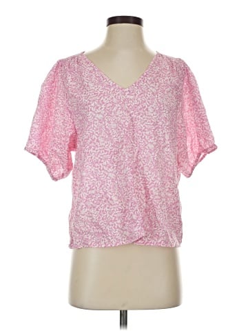 J.Crew Factory Store Short Sleeve Blouse (view 1)