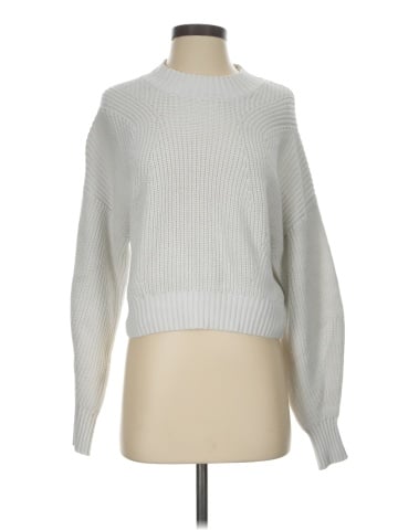 Aqua Turtleneck Sweater (view 1)