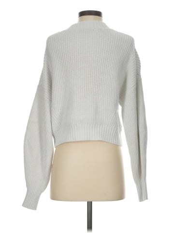 Aqua Turtleneck Sweater (view 2)