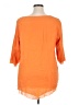 Soft Surroundings 100% Cotton Orange Pullover Sweater Size XL - photo 2