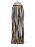 Bisou Bisou 100% Polyester Stripes Silver Casual Pants Size XS - photo 1
